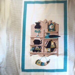 Vintage Mid Century Modern STARTEX Wonder-Dri Kitchen Tea Towel
